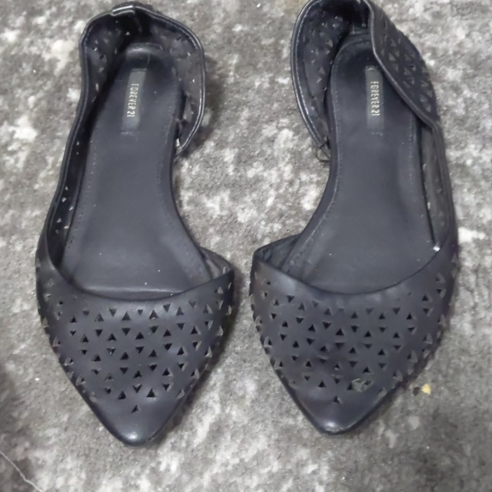 Black flats